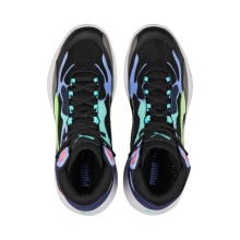 Puma Indoor Shoes Playmaker Pro Mid black/multicoloured Men